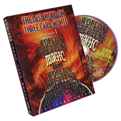World’s Greatest Magic: The Last Word on Three Card Monte Vol. 1 by L&L Publishing – DVD - magic tricks