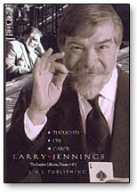 Larry Jennings Thoughts on Cards – DVD - magic tricks