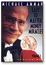 Money Miracles by Michael Ammar Volume 3 – DVD - magic tricks