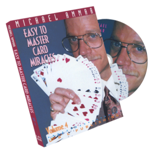 Easy to Master Card Miracles Volume 4 by Michael Ammar – DVD - magic tricks