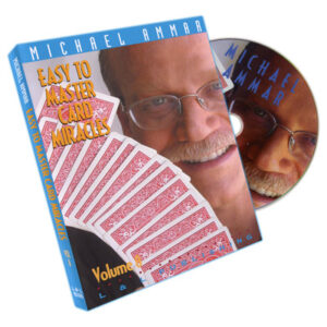Easy to Master Card Miracles Volume 8 by Michael Ammar – DVD - magic tricks
