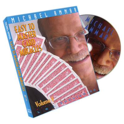 Easy to Master Card Miracles Volume 8 by Michael Ammar – DVD - magic tricks