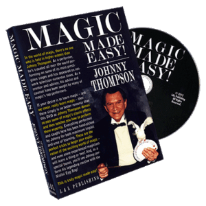 Johnny Thompson’s Magic Made Easy by L&L Publishing – DVD - magic tricks