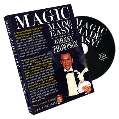 Johnny Thompson’s Magic Made Easy by L&L Publishing – DVD - magic tricks