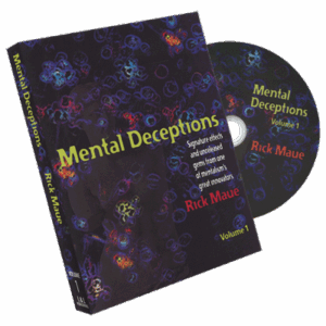 Mental Deceptions Vol. 1 by Rick Maue – DVD - magic tricks