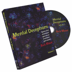 Mental Deceptions Vol. 2 by Rick Maue – DVD - magic tricks