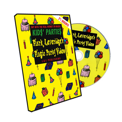 Kids Party Video by Mark Leveridge – DVD - magic tricks