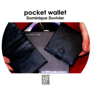 Pocket Wallet Set (Gimmicks and Online Instructions) by Dominique Duvivier – Trick - magic tricks