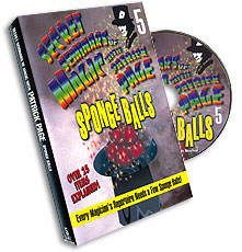 Secret Seminars of Magic  Vol 5  (Sponge Balls) with Patrick Page – DVD - magic tricks