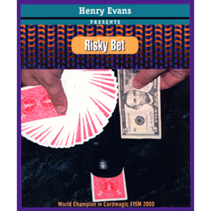 Risky Bet (Red) (US Currency, Gimmick and VCD) by Henry Evans - magic tricks