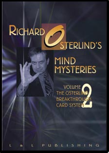 Mind Mysteries Vol 2 (Breakthru Card System) by Richard Osterlind – DVD - magic tricks