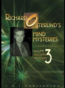 Mind Mysteries Vol 3 (Assorted Mysteries) by Richard Osterlind – DVD - magic tricks