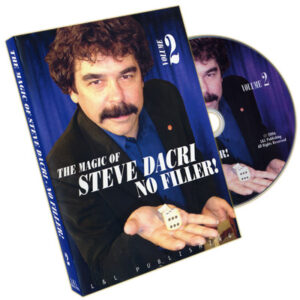 No Filler:  Magic of Steve Dacri (Volume 2) – DVD - magic tricks