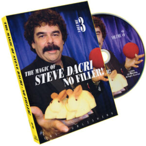 No Filler:  Magic of Steve Darci (Volume 3) – DVD - magic tricks
