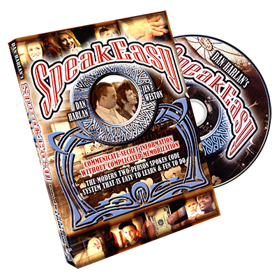 Speak Easy by Dan Harlan – DVD - magic tricks