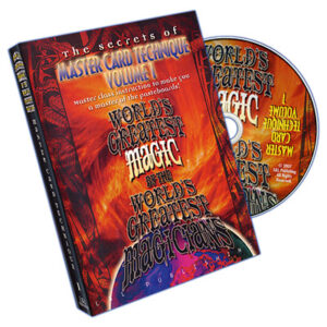 World’s Greatest Magic: Master Card Technique Volume 1 – DVD - magic tricks