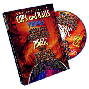 World’s Greatest Magic: Cups and Balls Vol. 3 – DVD - magic tricks