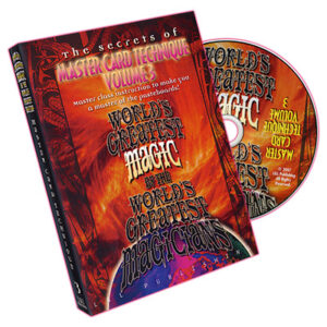 World’s Greatest Magic: Master Card Technique Volume 3 – DVD - magic tricks