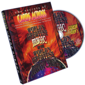 World’s Greatest Magic: Cards Across – DVD - magic tricks