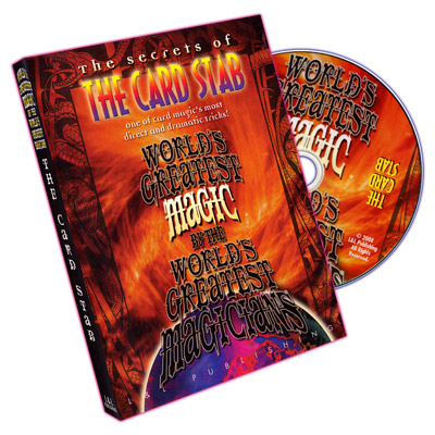 World’s Greatest Magic: Card Stab – DVD - magic tricks