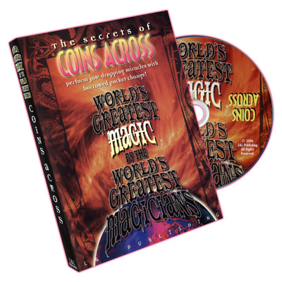 World’s Greatest Magic: Coins Across – DVD - magic tricks