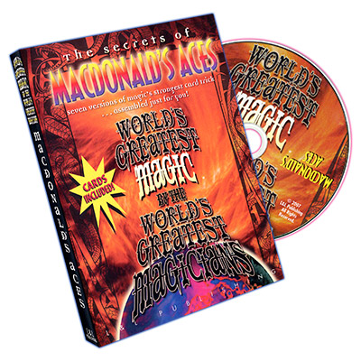 World’s Greatest Magic: MacDonald’s Aces – DVD - magic tricks