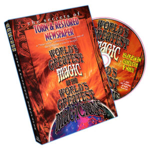 World’s Greatest Magic: Torn And Restored Newspaper – DVD - magic tricks