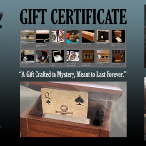 Gift Certificate - magic tricks
