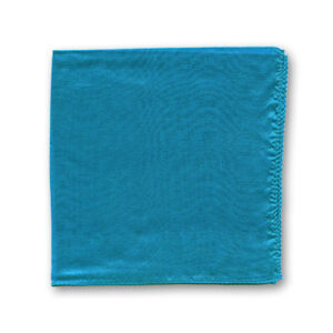 Silk 12 inch single (Turquoise) Magic by Gosh – Trick - magic tricks