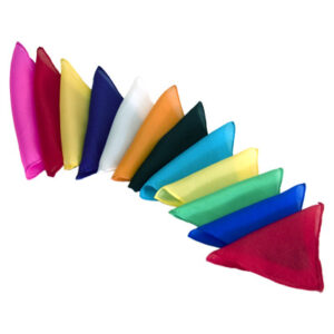Silks 6 inch 12 Pack (Assorted) Magic by Gosh – Trick - magic tricks