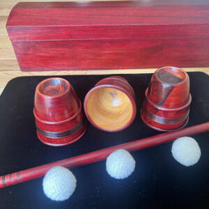 Guayacan Cups - magic tricks