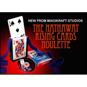 Hathaway Rising Cards Houlette (With DVD) by Martin Lewis – Trick - magic tricks