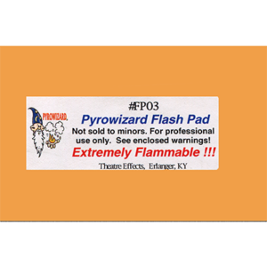 Theatre Effects Pyrowizard™ Flash Paper Sheets – 2″x3″ 20 sheets - magic tricks