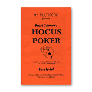 Hocus Poker by David Solomon – Trick - magic tricks