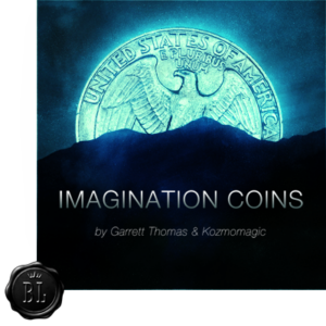 Imagination Coins US Quarter by Garrett Thomas and Kozmomagic - magic tricks