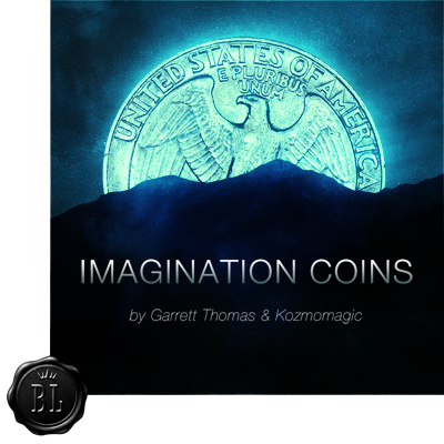 Imagination Coins Euro by Garrett Thomas and Kozmomagic - magic tricks