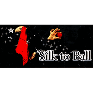 Silk to Ball Red (Automatic) by JL Magic – Trick - magic tricks