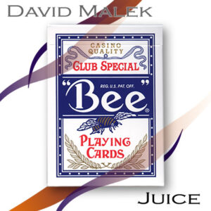 Marked Deck (Blue Bee Style, Juice) by David Malek – Trick - magic tricks