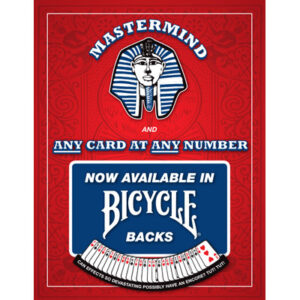Mastermind 3S (Red Bicycle Only) by Christopher Kenworthey – Trick - magic tricks