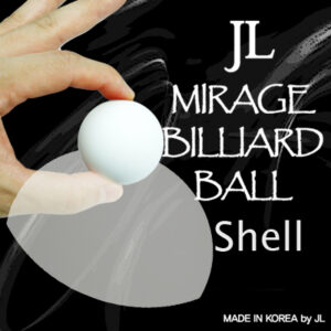JL Lukas Ball by JL (WHITE, shell only) – Trick - magic tricks