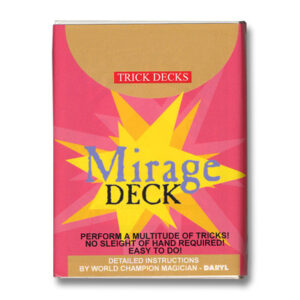 Mirage Deck Bicycle (Red) - magic tricks