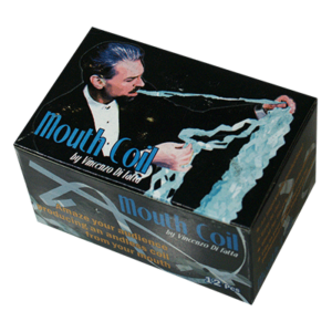 Mouth Coils (White) by Vincenzo Di Fatta  – Trick - magic tricks