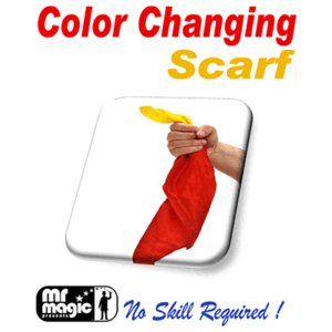 Color Changing Silk Scarf by Mr. Magic – Trick - magic tricks