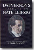Dai Vernon’s Tribute to Nate Leipzig – Book - magic tricks