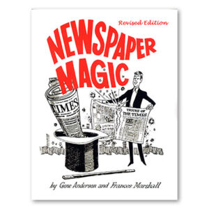 Newspaper Magic Revised Edition – Book - magic tricks