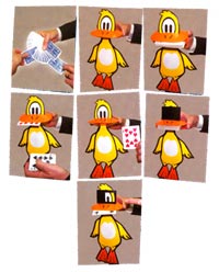Pancho the Pickin Duck trick Verne - magic tricks