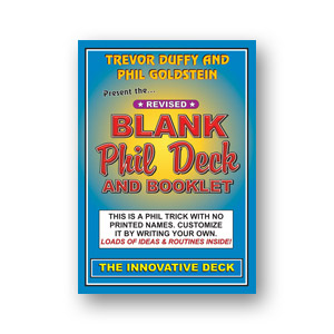 Blank Phil Deck – Trick - magic tricks