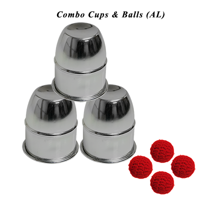 Combo Cups & Balls (AL) by Premium magic – Trick - magic tricks