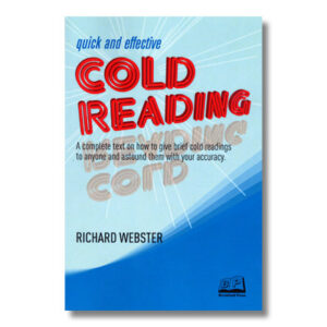 Quick and Effective Cold Reading by Richard Webster – Book - magic tricks