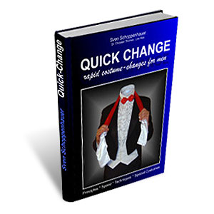 Quick Change Book (For Men) by Lex Schoppi – Book - magic tricks
